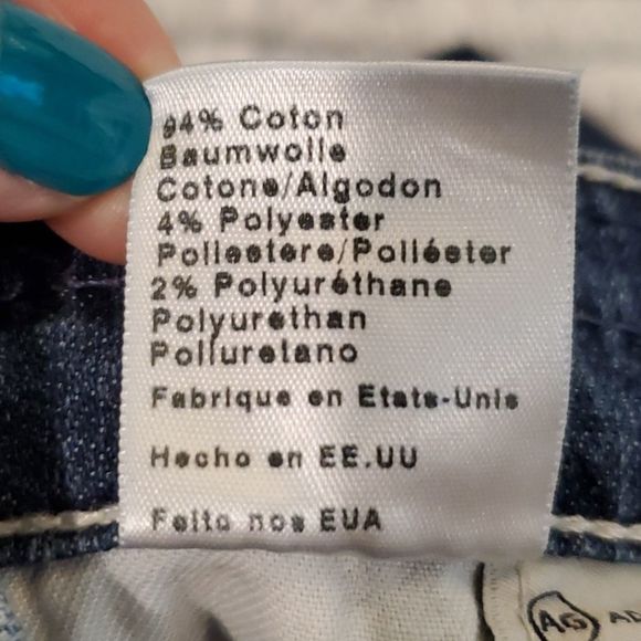 AG "the tomboy crop" relaxed straight crop jeans size 28 - Picture 5 of 9